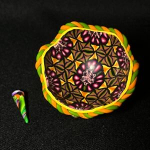 Cuia de Cerâmica + Pilão