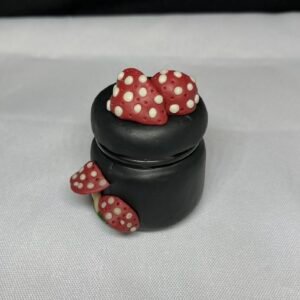 Pote Hermético Black Shroom