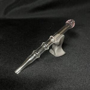 Coletor de Vidro com Bocal Rosa